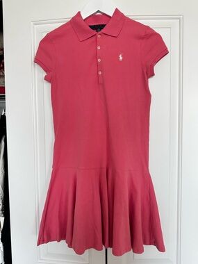 Polo by Ralph Lauren Girls' Coral Polo Dress